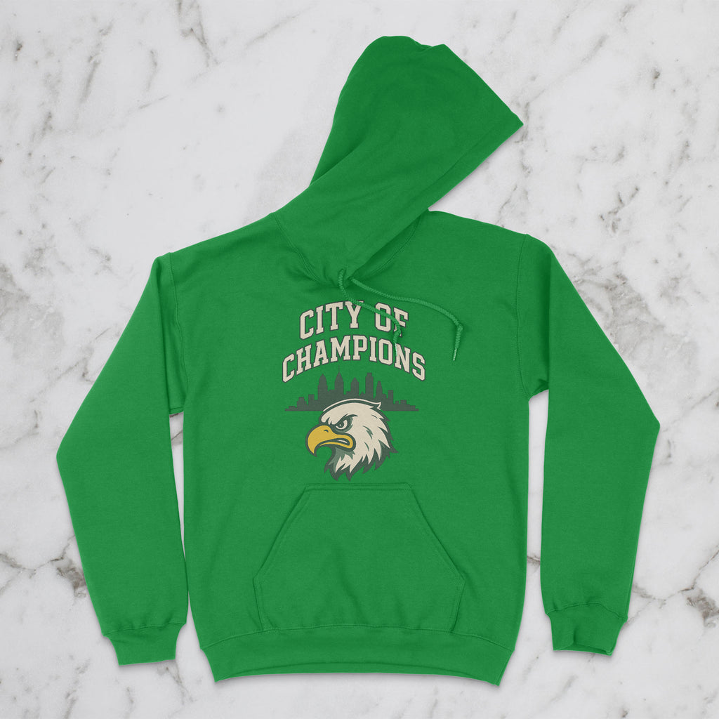 City of Champions Hoodie – Philadelphia Angry Eagle Edition