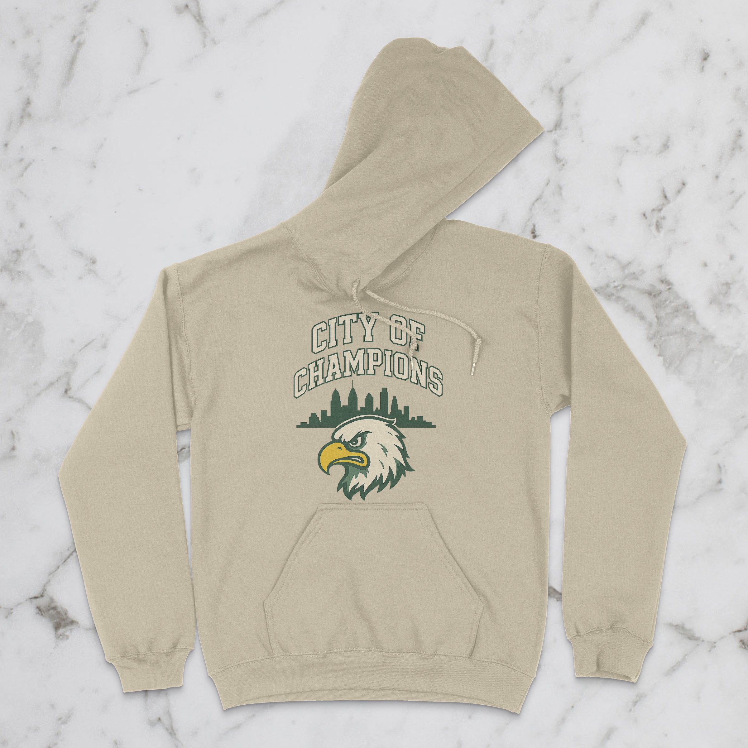 City of Champions Hoodie – Philadelphia Angry Eagle Edition