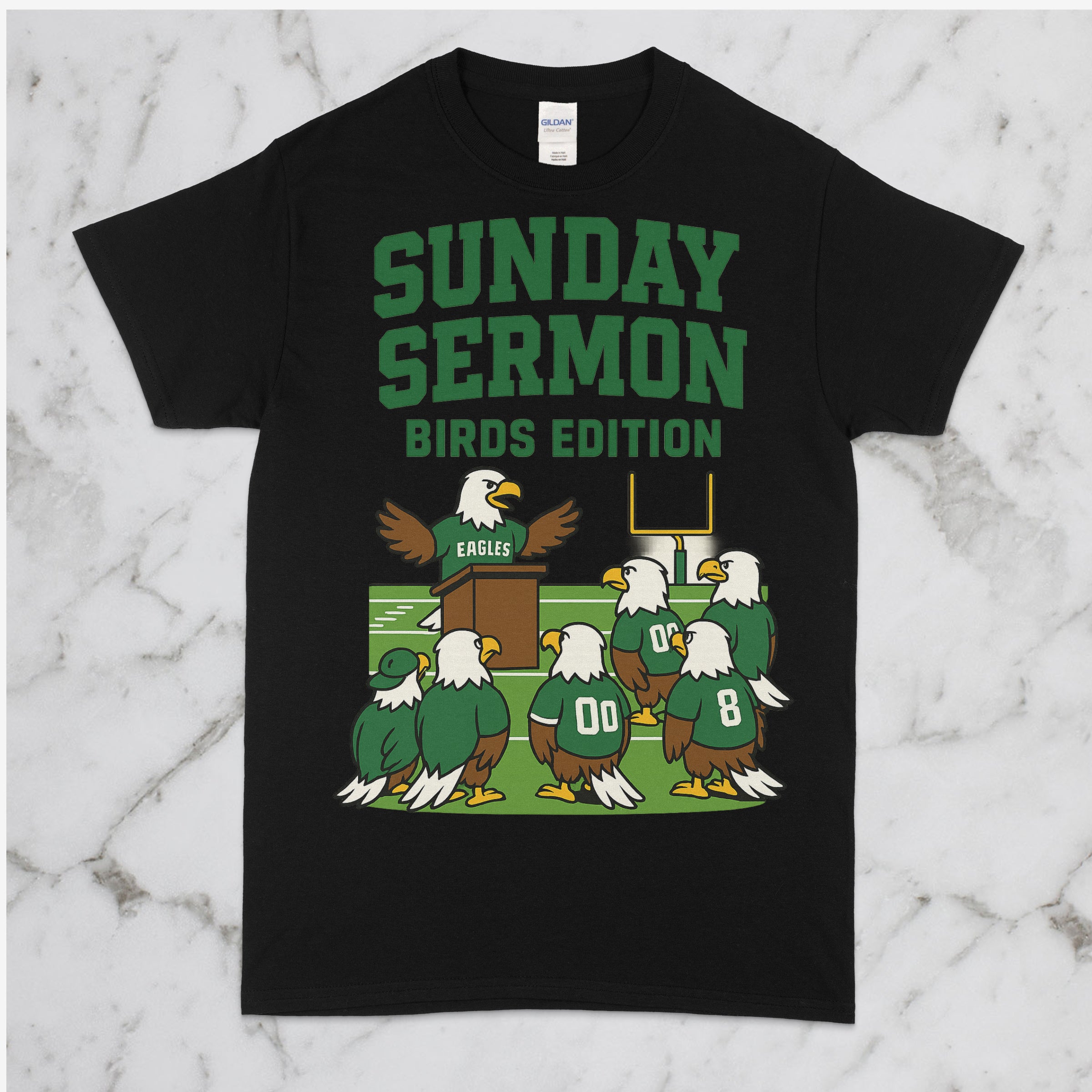 Sunday Sermon – Birds Edition T-Shirt