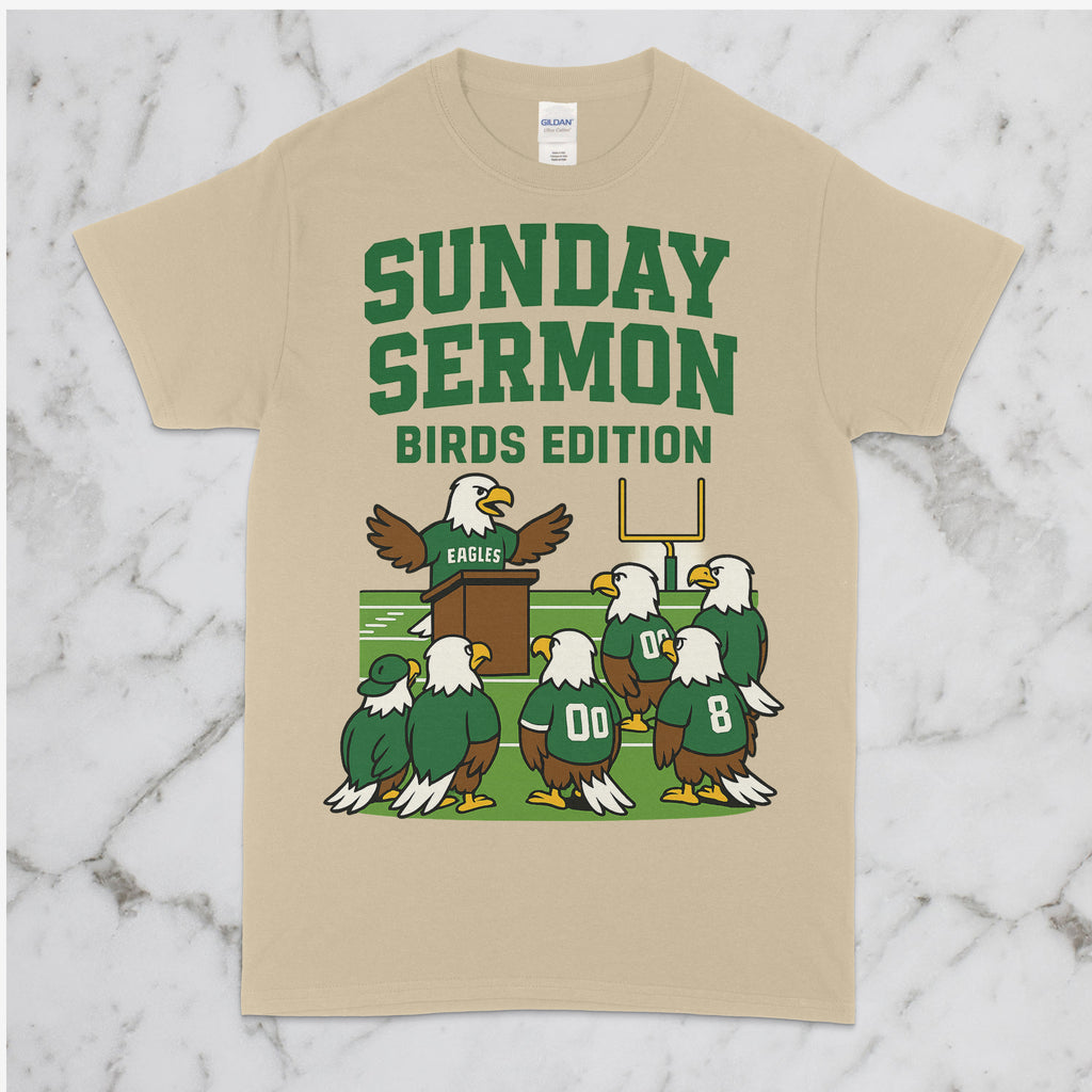 Sunday Sermon – Birds Edition T-Shirt