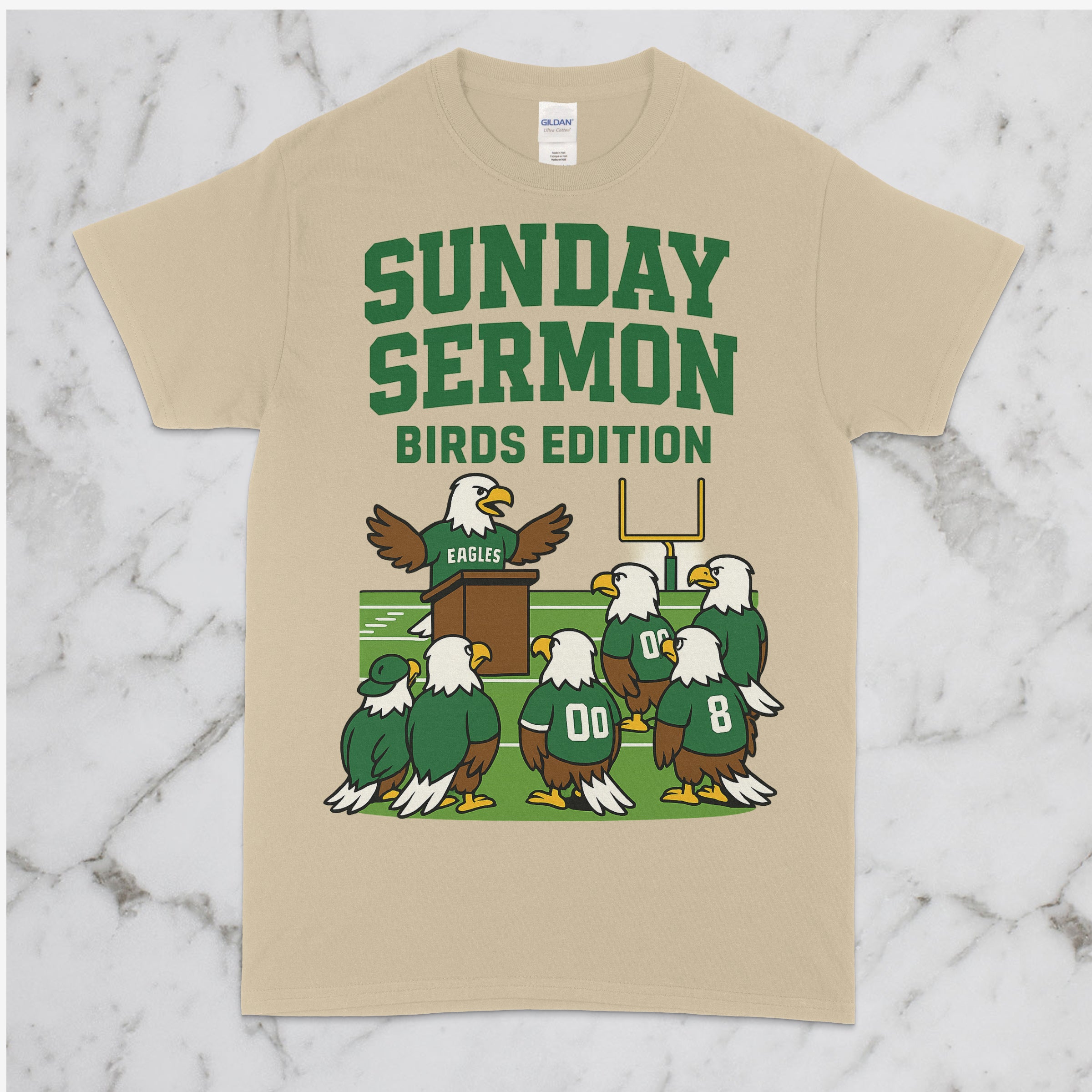 Sunday Sermon – Birds Edition T-Shirt