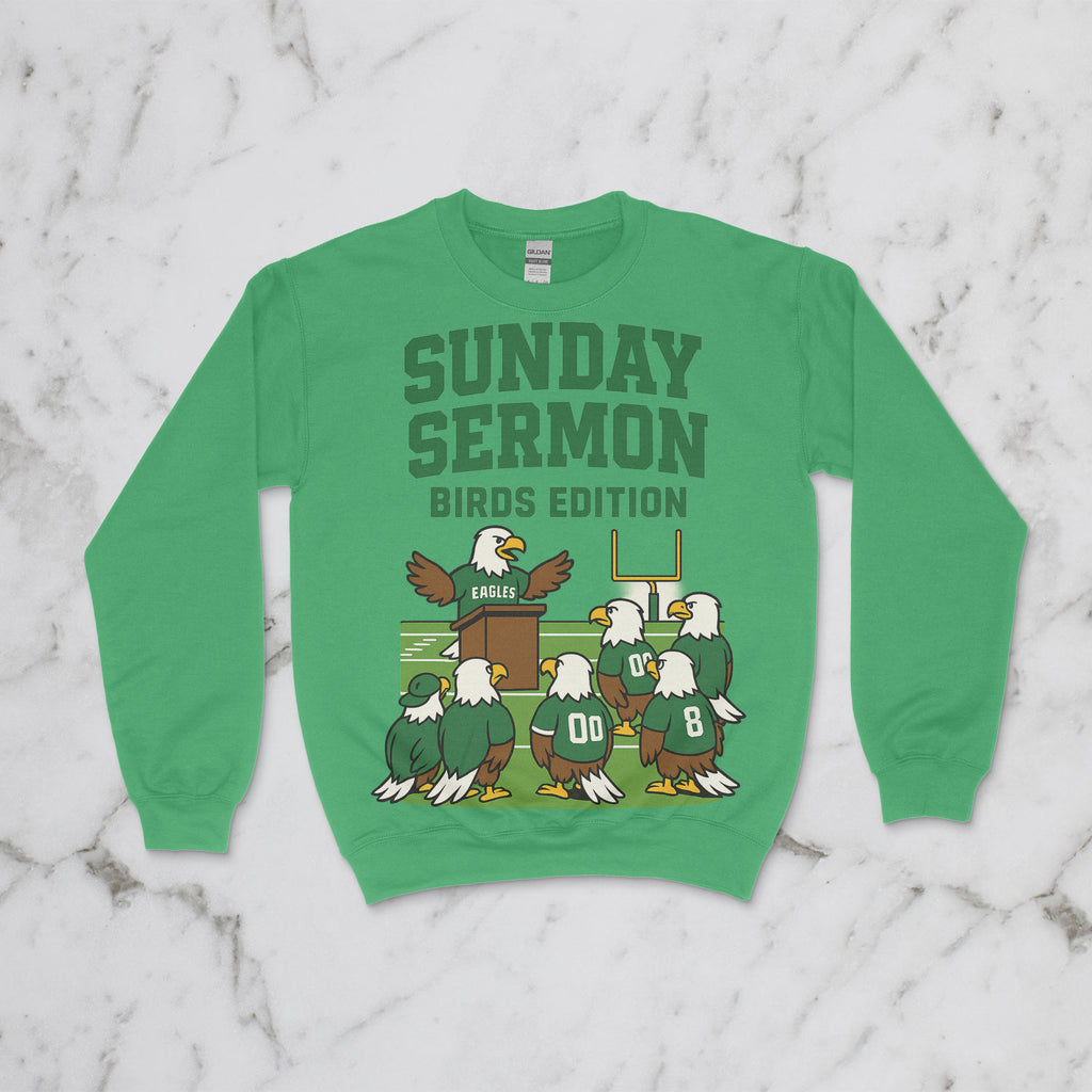Sunday Sermon – Birds Edition Crewneck