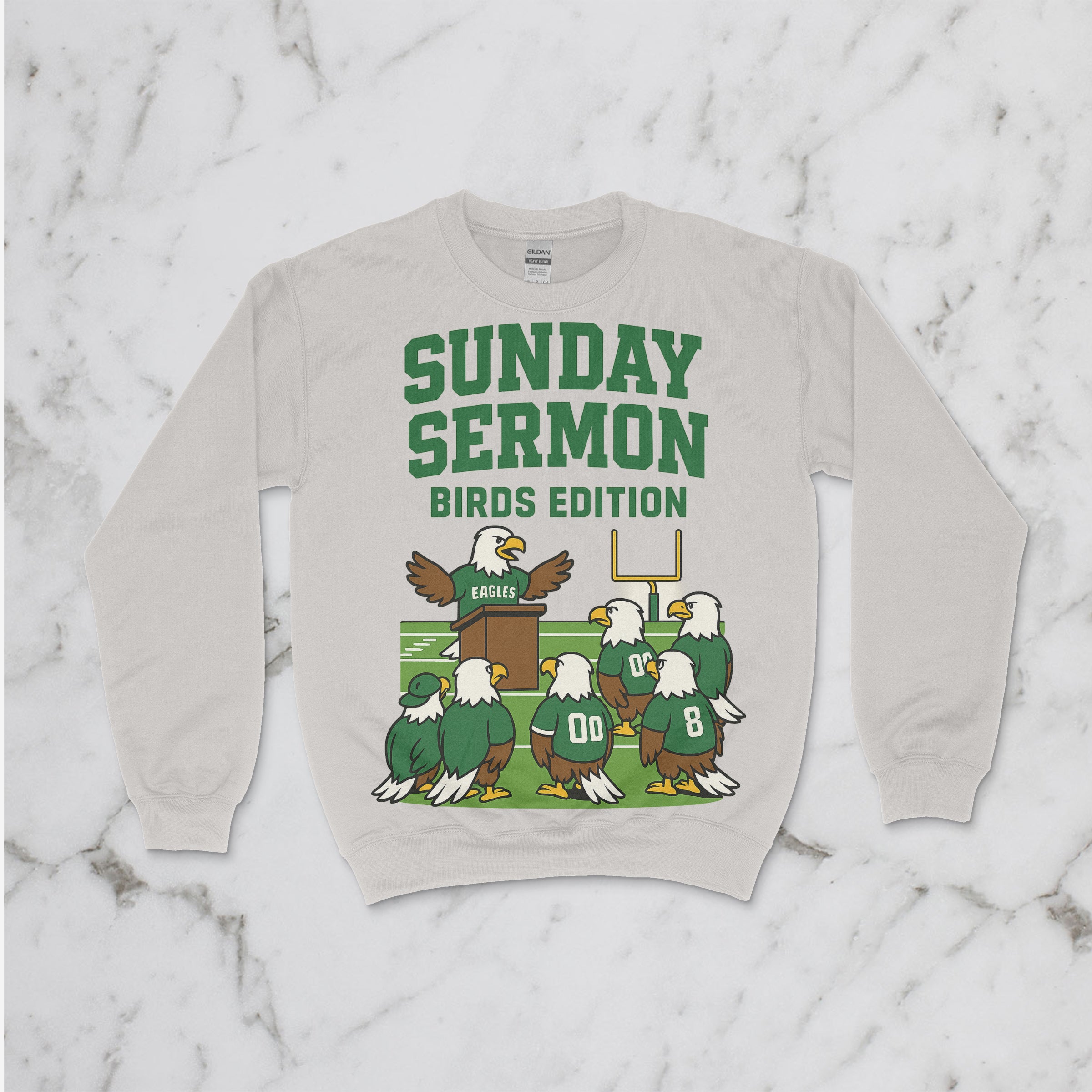 Sunday Sermon – Birds Edition Crewneck