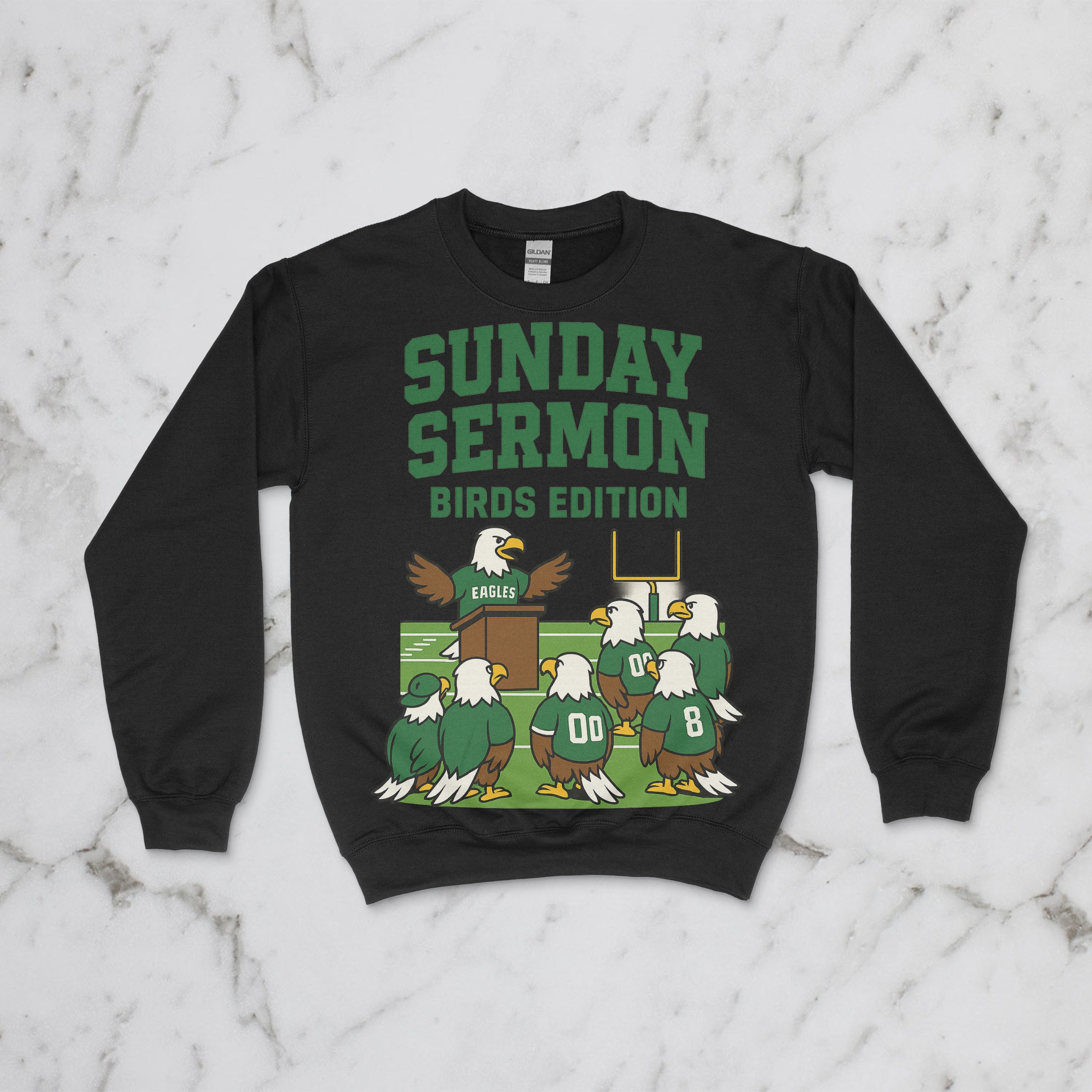 Sunday Sermon – Birds Edition Crewneck