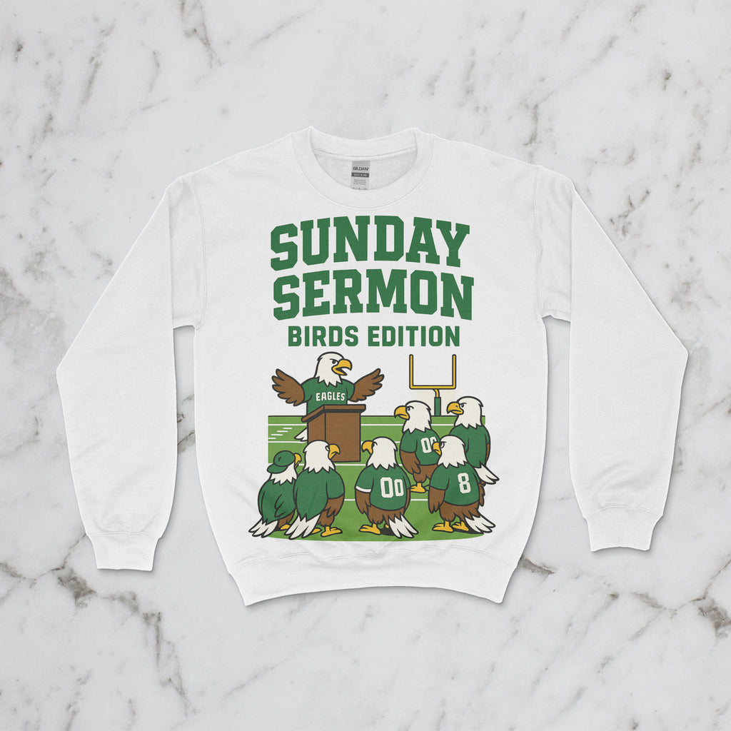 Sunday Sermon – Birds Edition Crewneck