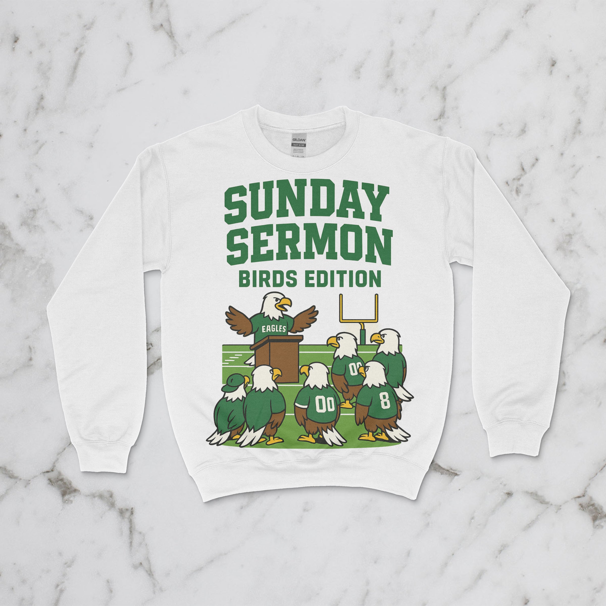 Sunday Sermon – Birds Edition Crewneck