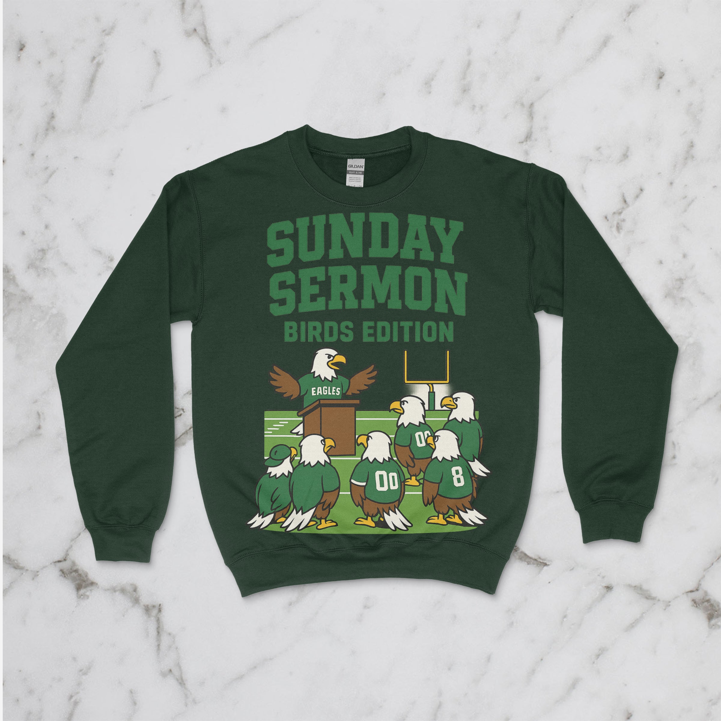 Sunday Sermon – Birds Edition Crewneck